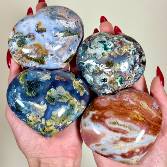 Sea Jasper Hearts - You Choose