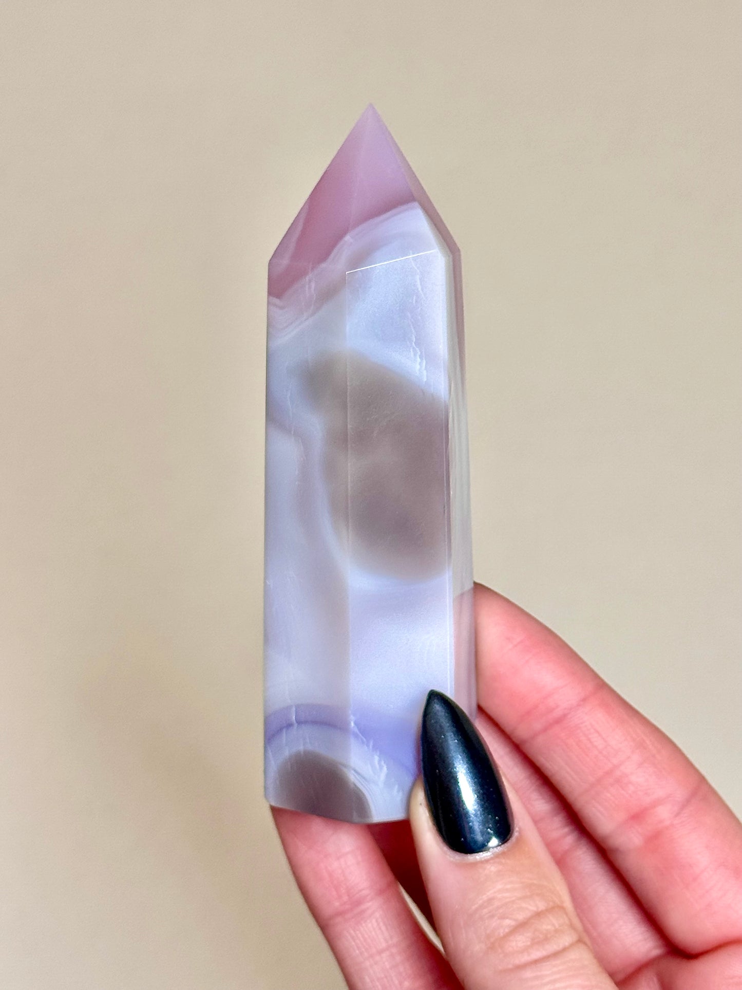 Pink Jelly Agate Towers - You Choose