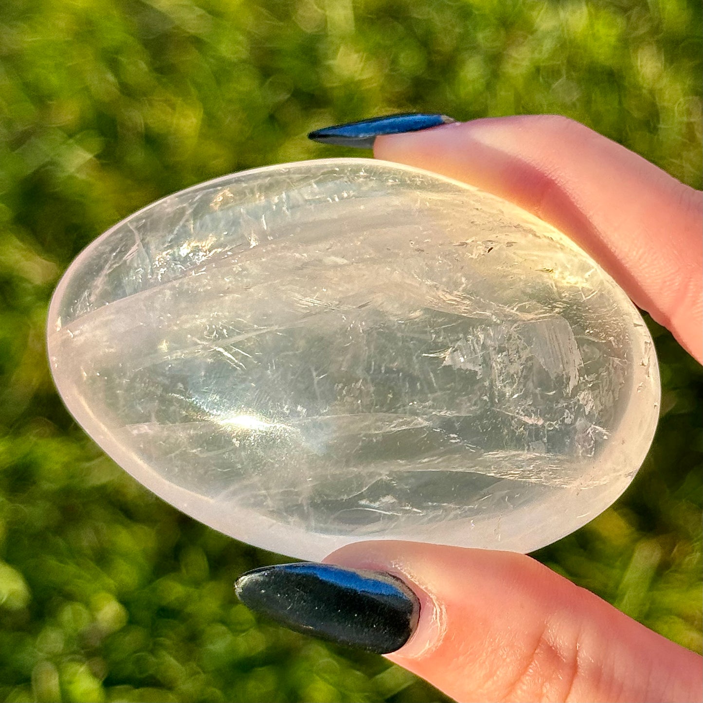Girasol Quartz Palm Stones - You Choose