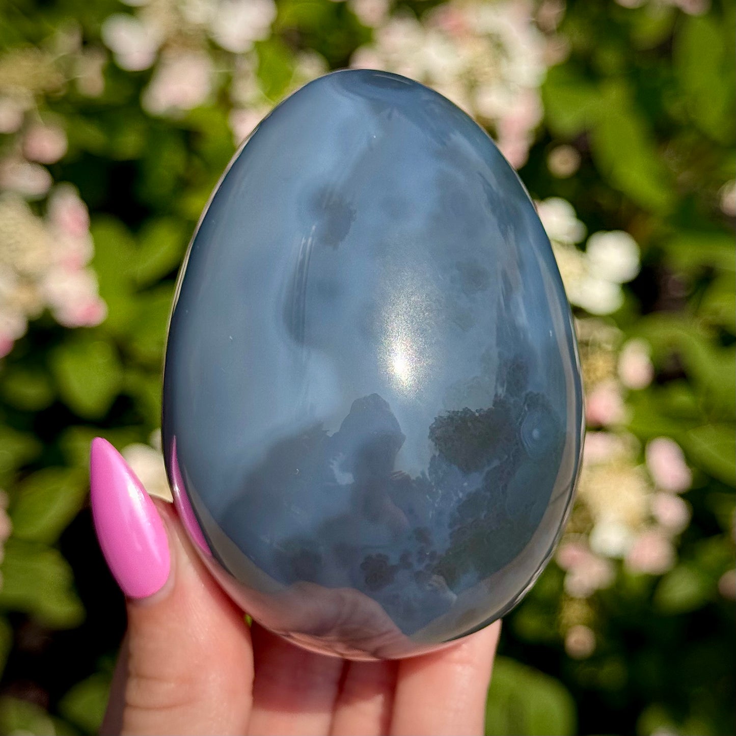 Druzy Agate Egg