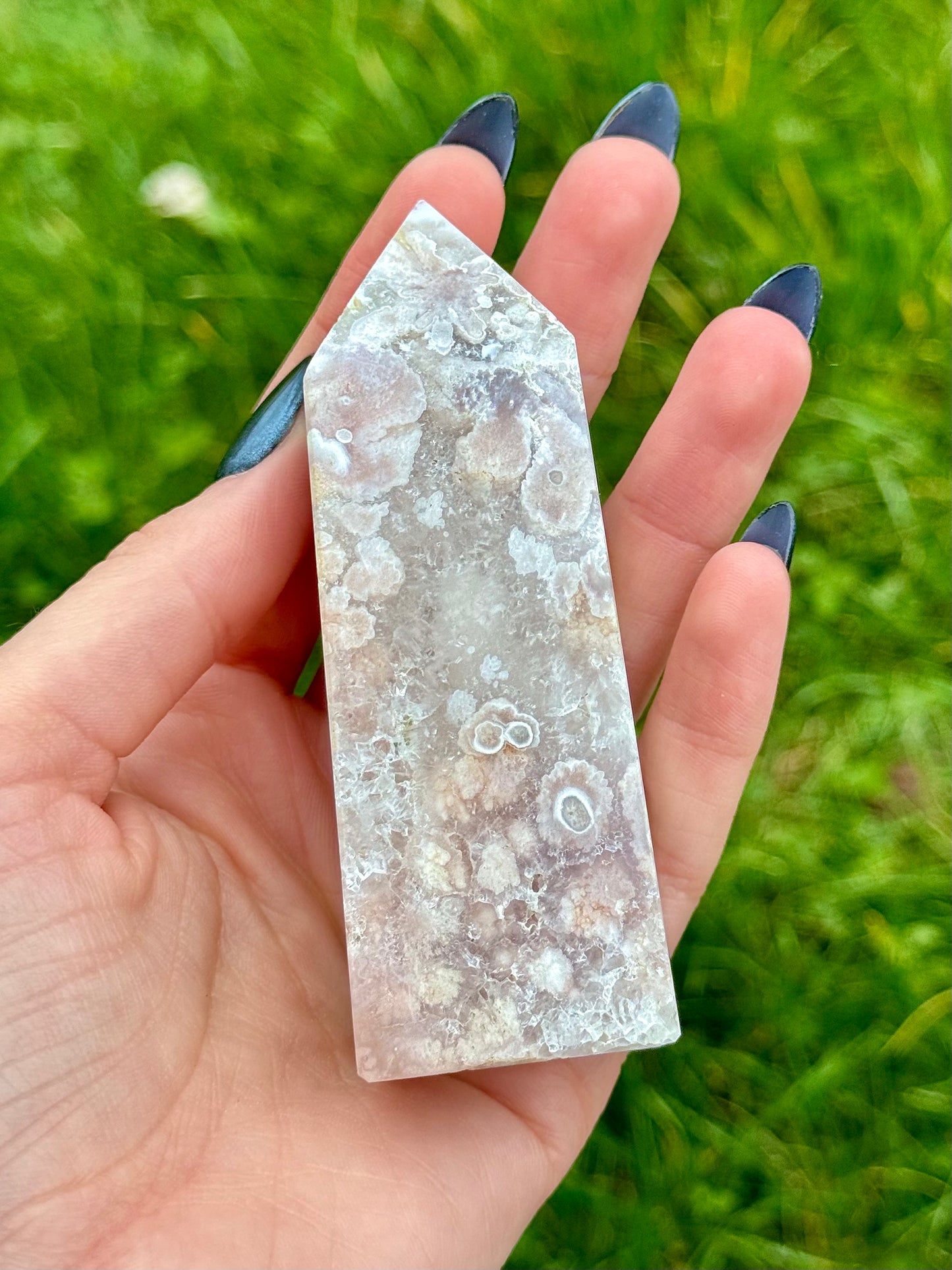Flower Agate Towers - You Choose