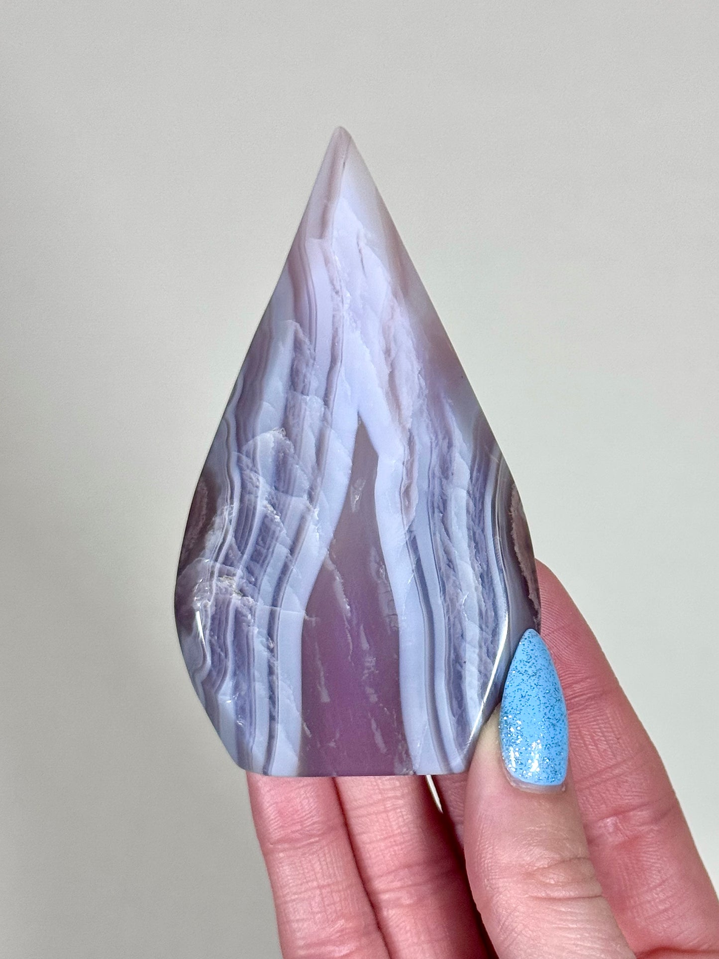 Pink Jelly Agate Flames - You Choose