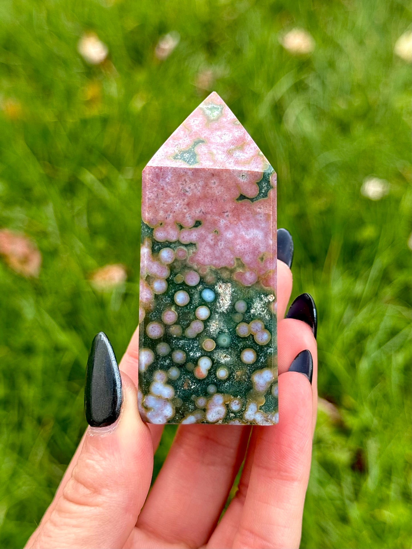 Orbicular Sea Jasper Towers - You Choose