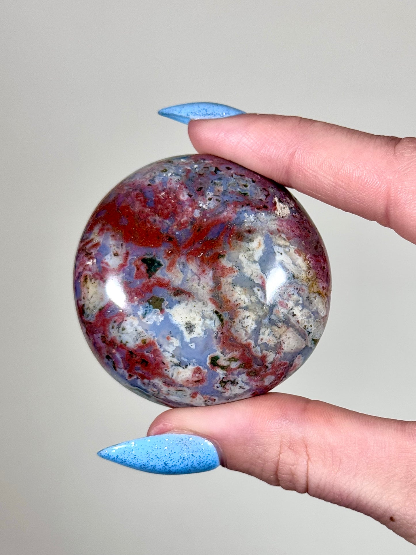 Sea Jasper Palm Stones - You Choose