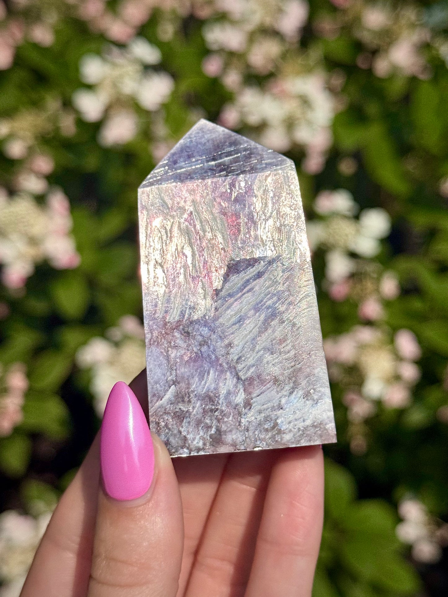 Gem Lepidolite Towers - You Choose
