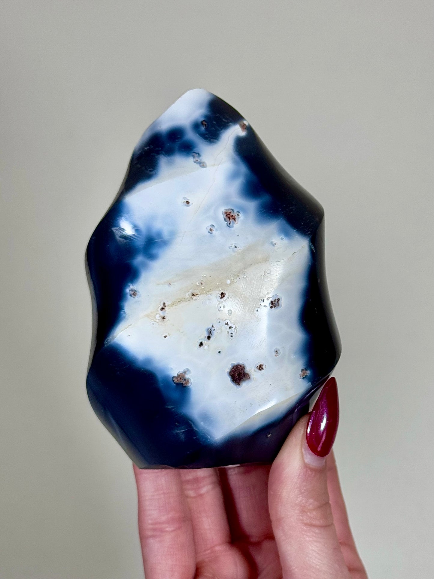 Orca Agate Flames - You Choose