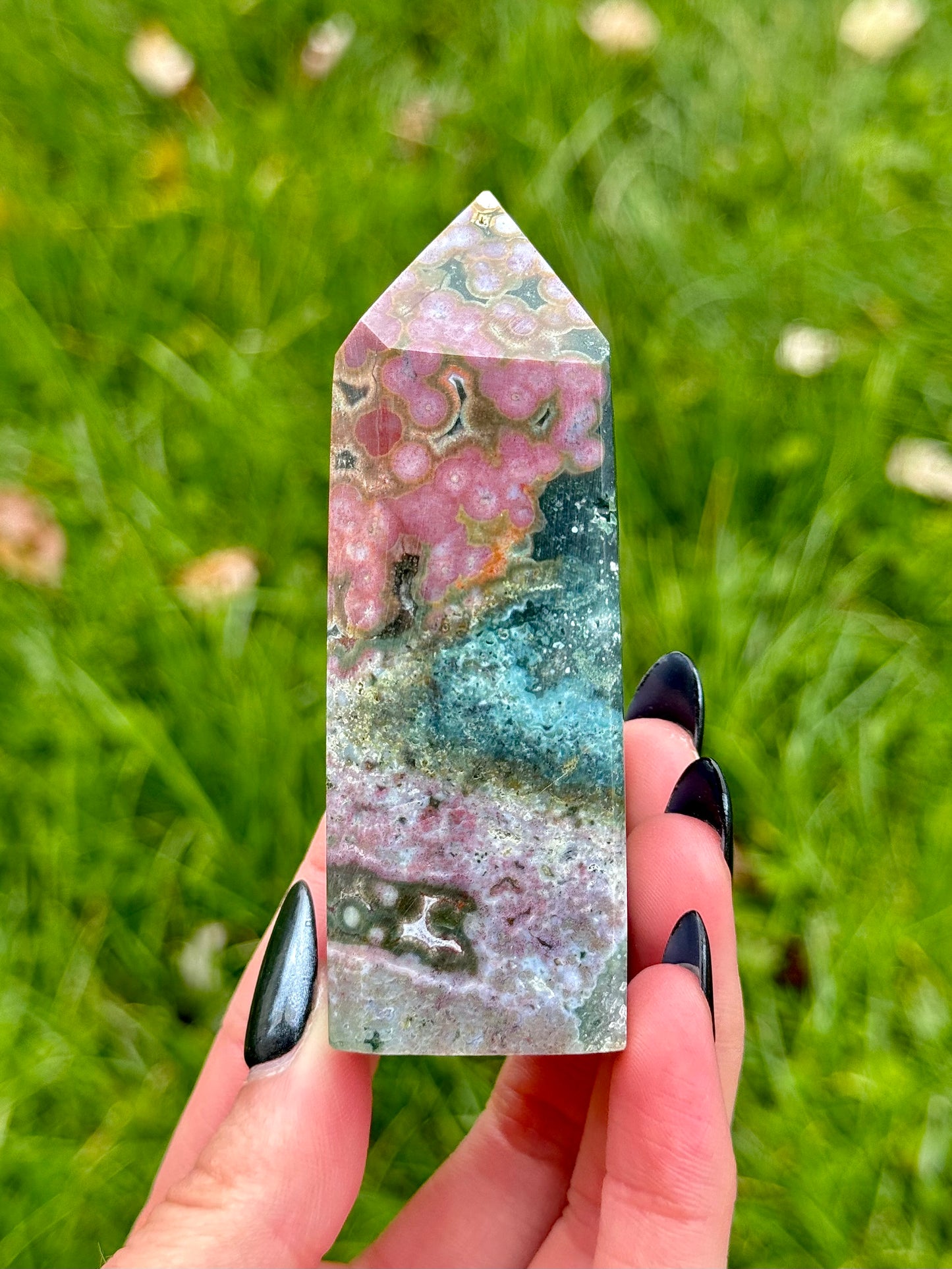 Orbicular Sea Jasper Towers - You Choose