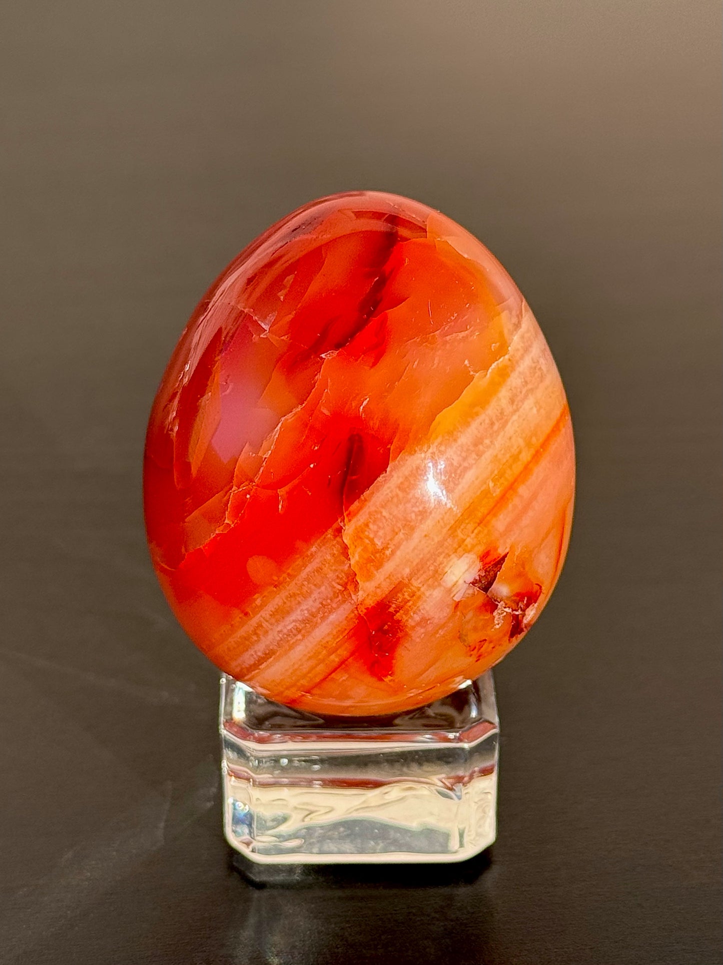 Carnelian Eggs - You Choose