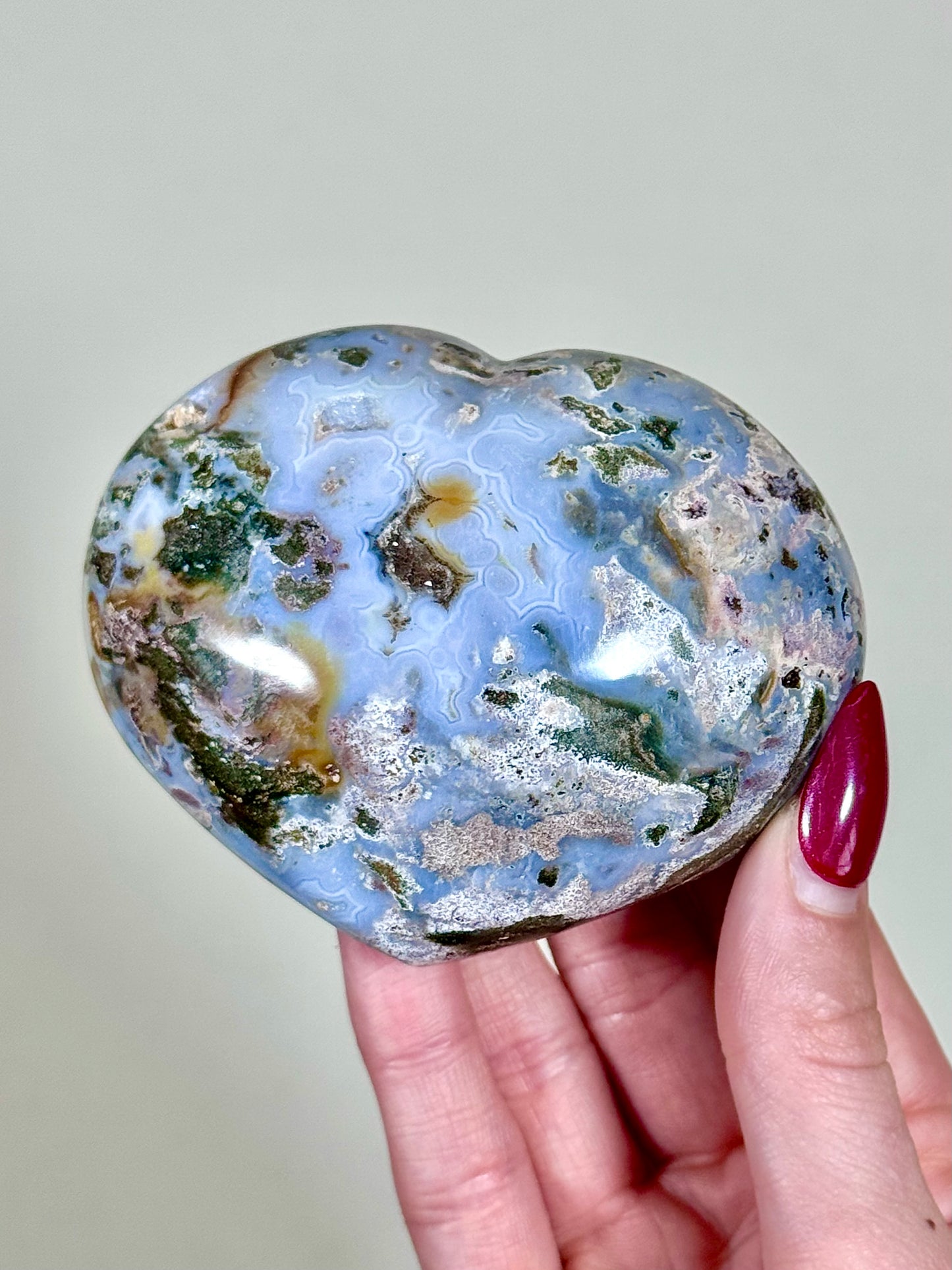 Sea Jasper Hearts - You Choose