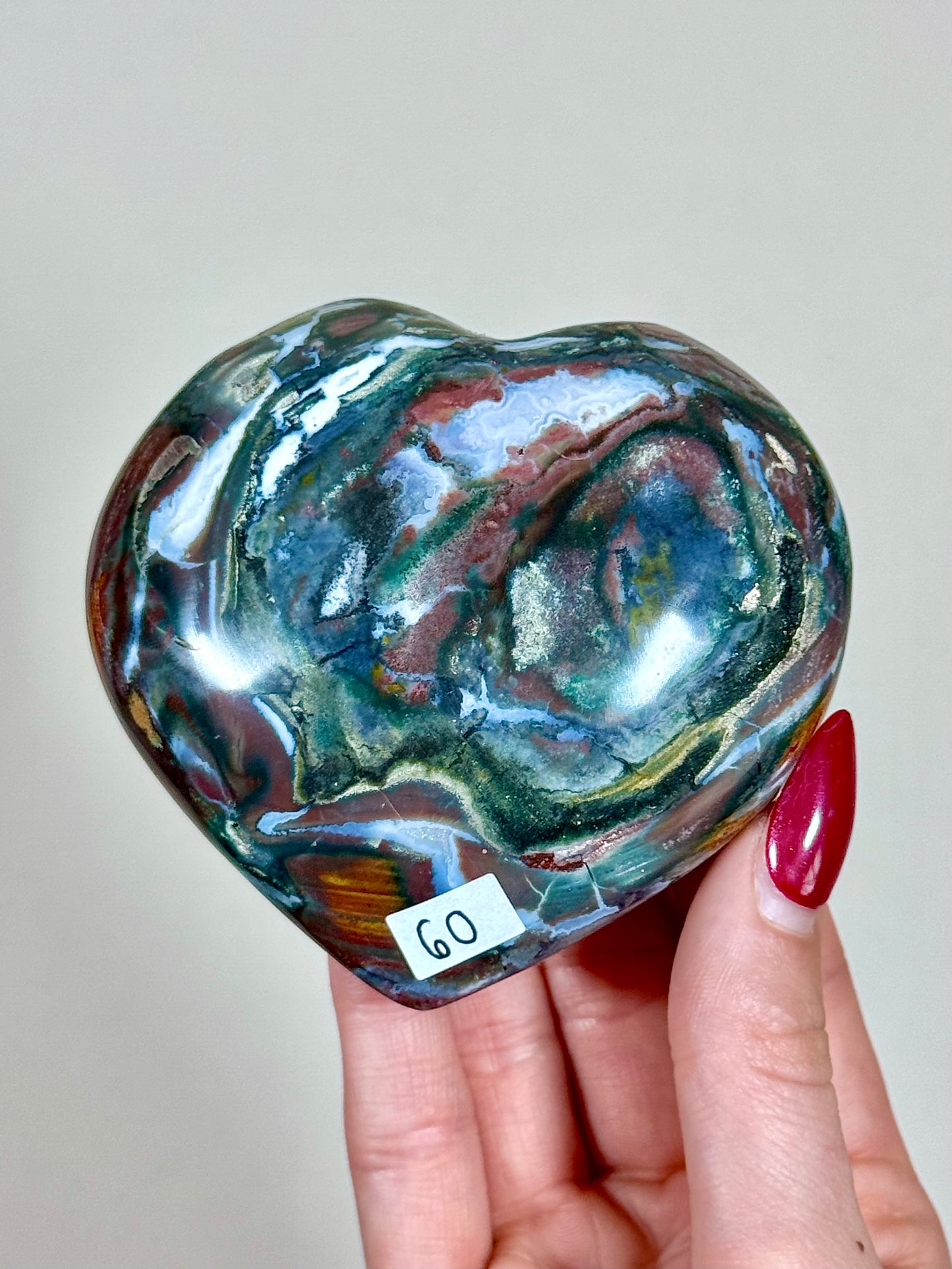 Sea Jasper Hearts - You Choose