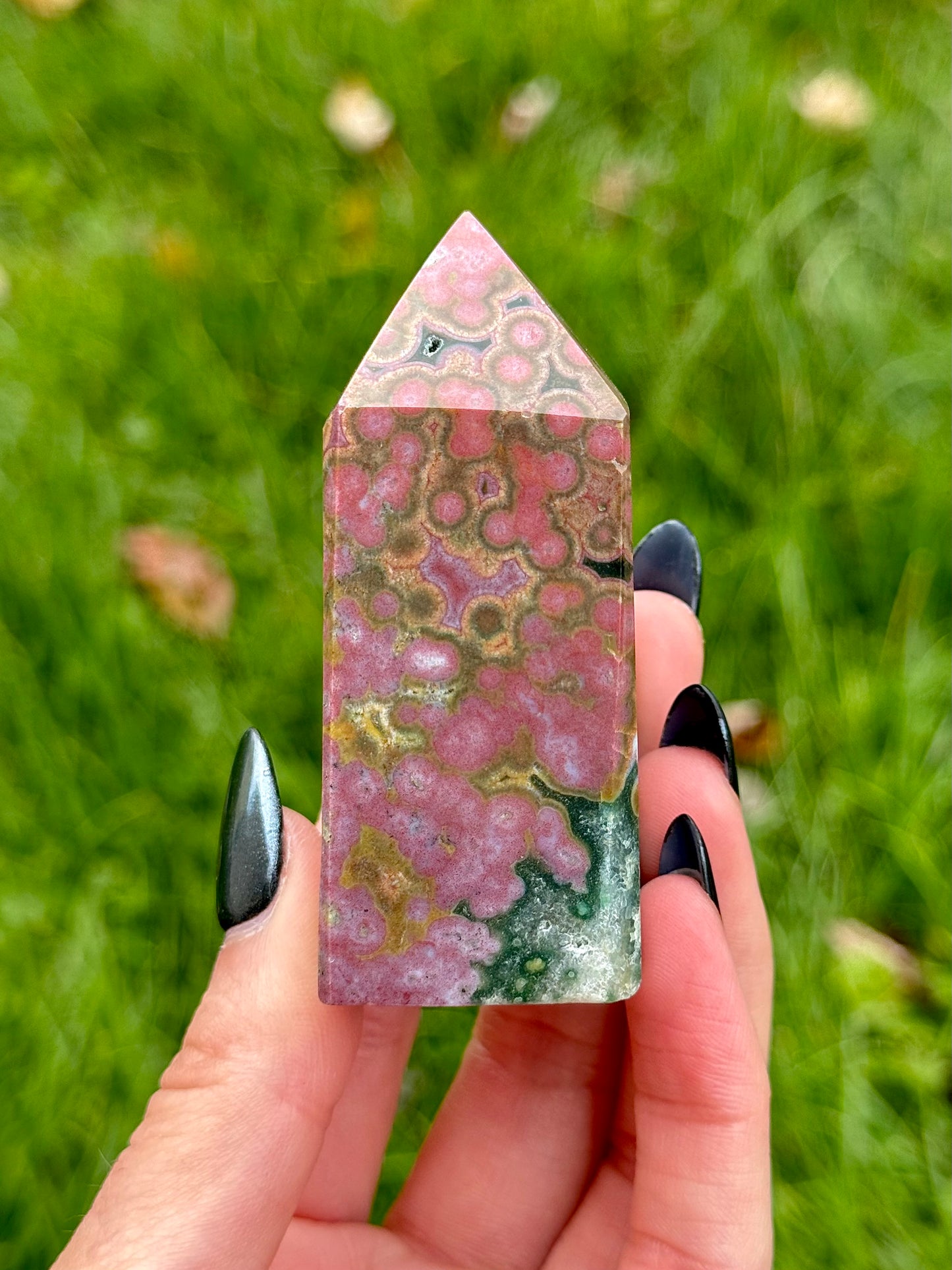 Orbicular Sea Jasper Towers - You Choose