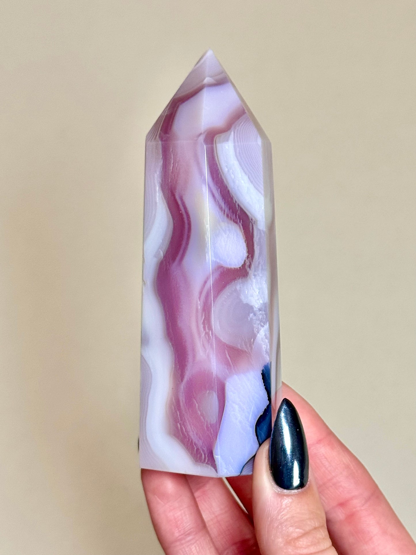 Pink Jelly Agate Towers - You Choose