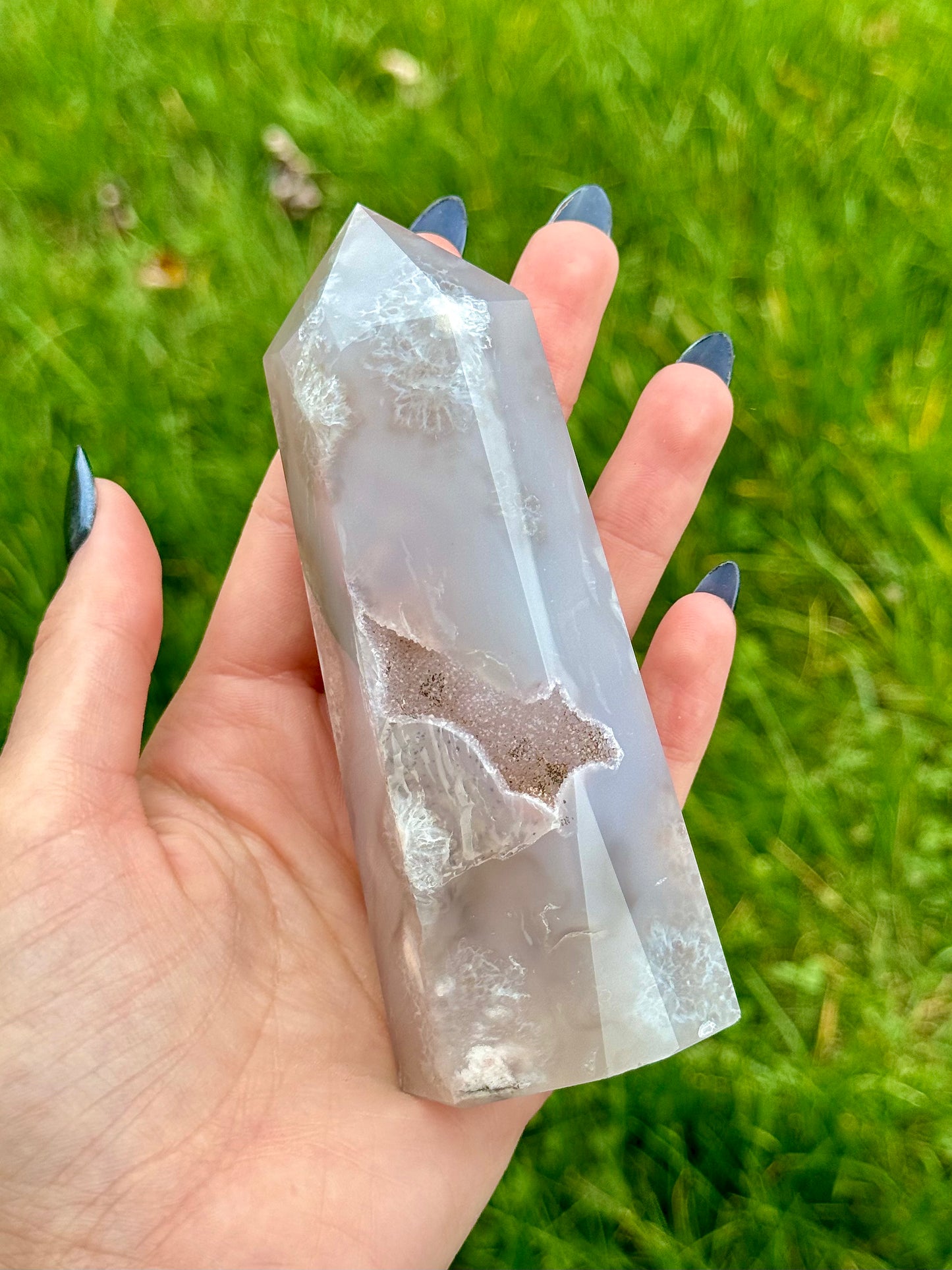 Flower Agate Towers - You Choose