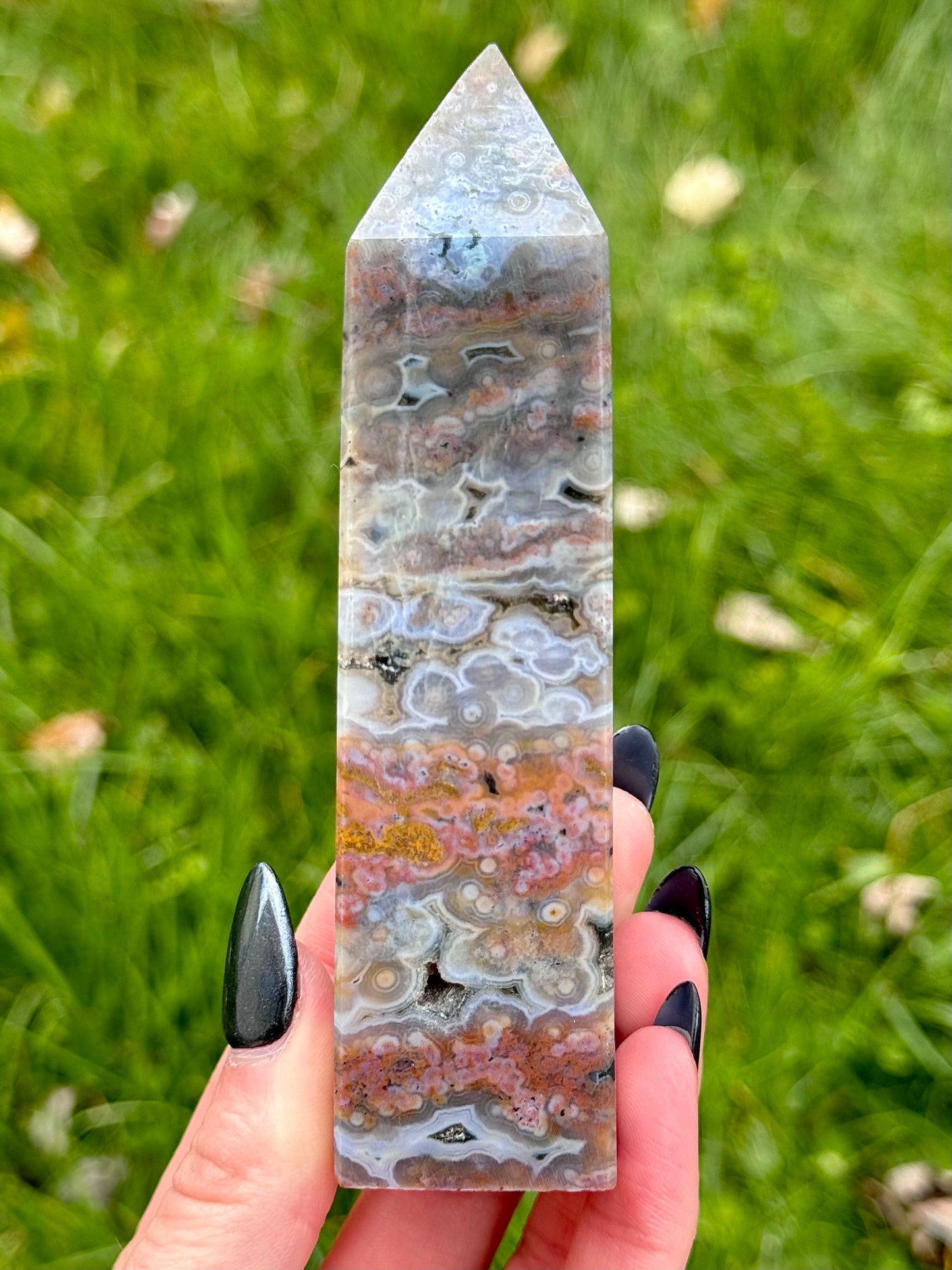 Orbicular Sea Jasper Towers - You Choose