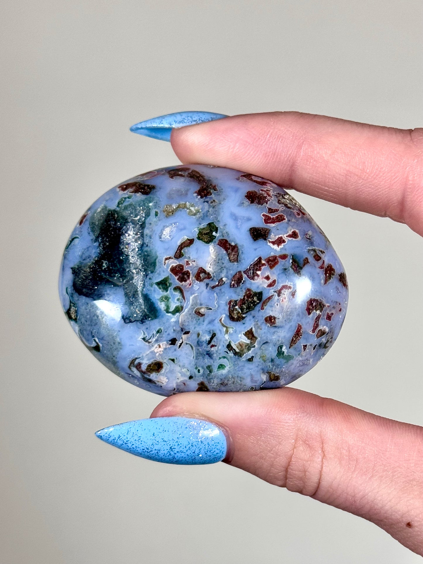Sea Jasper Palm Stones - You Choose