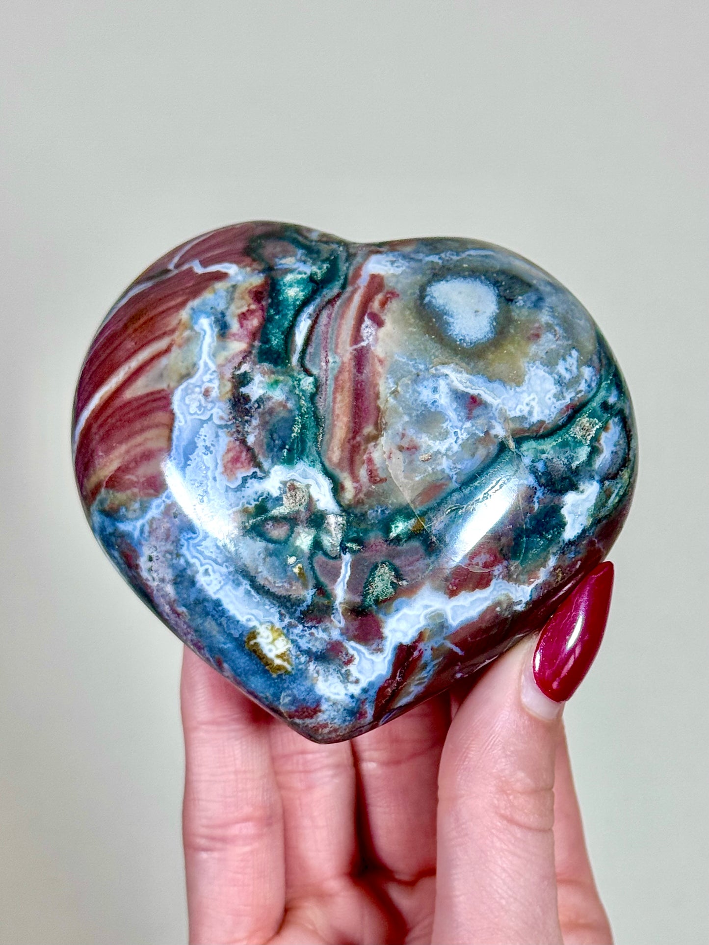 Sea Jasper Hearts - You Choose