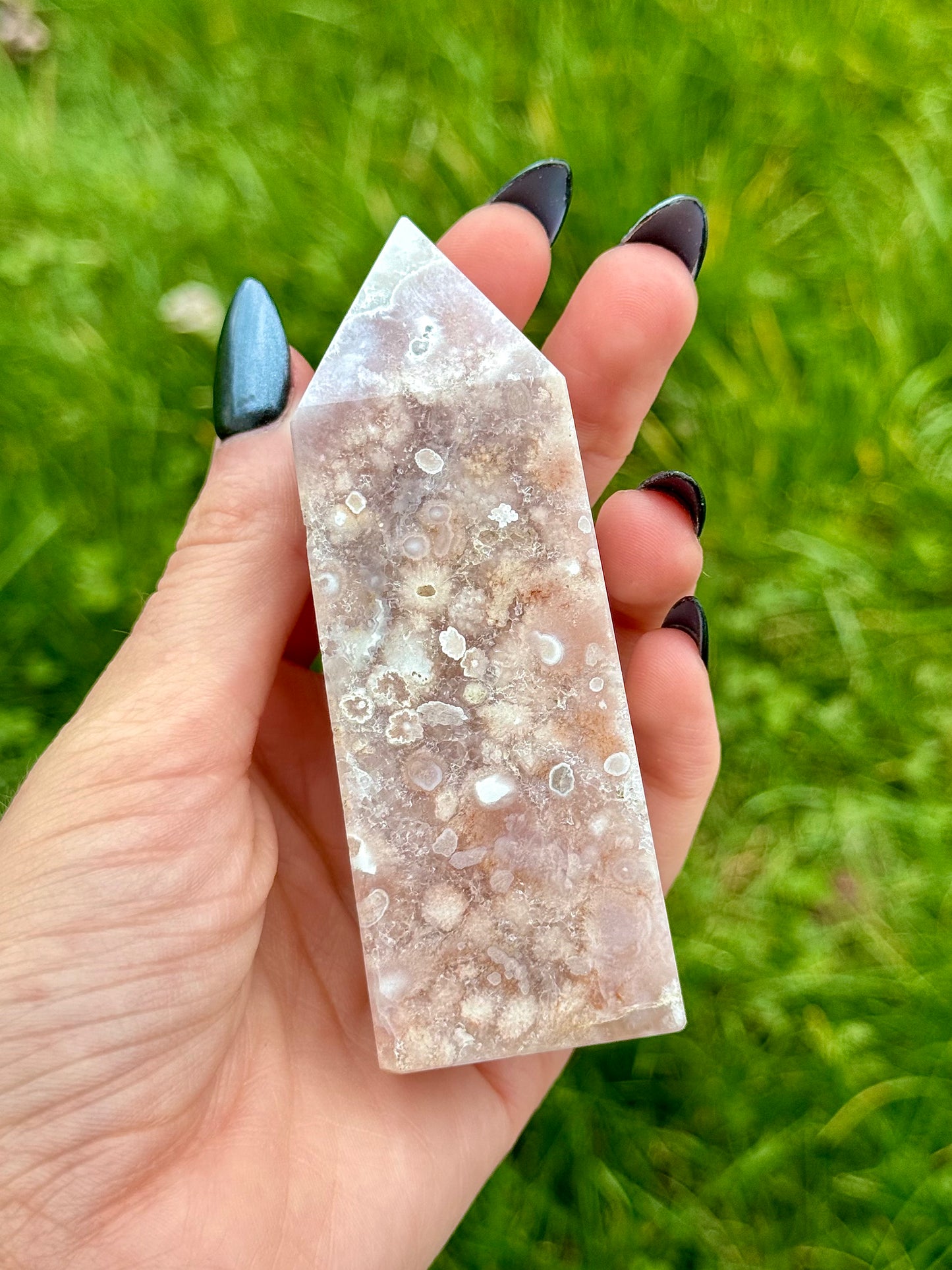 Flower Agate Towers - You Choose