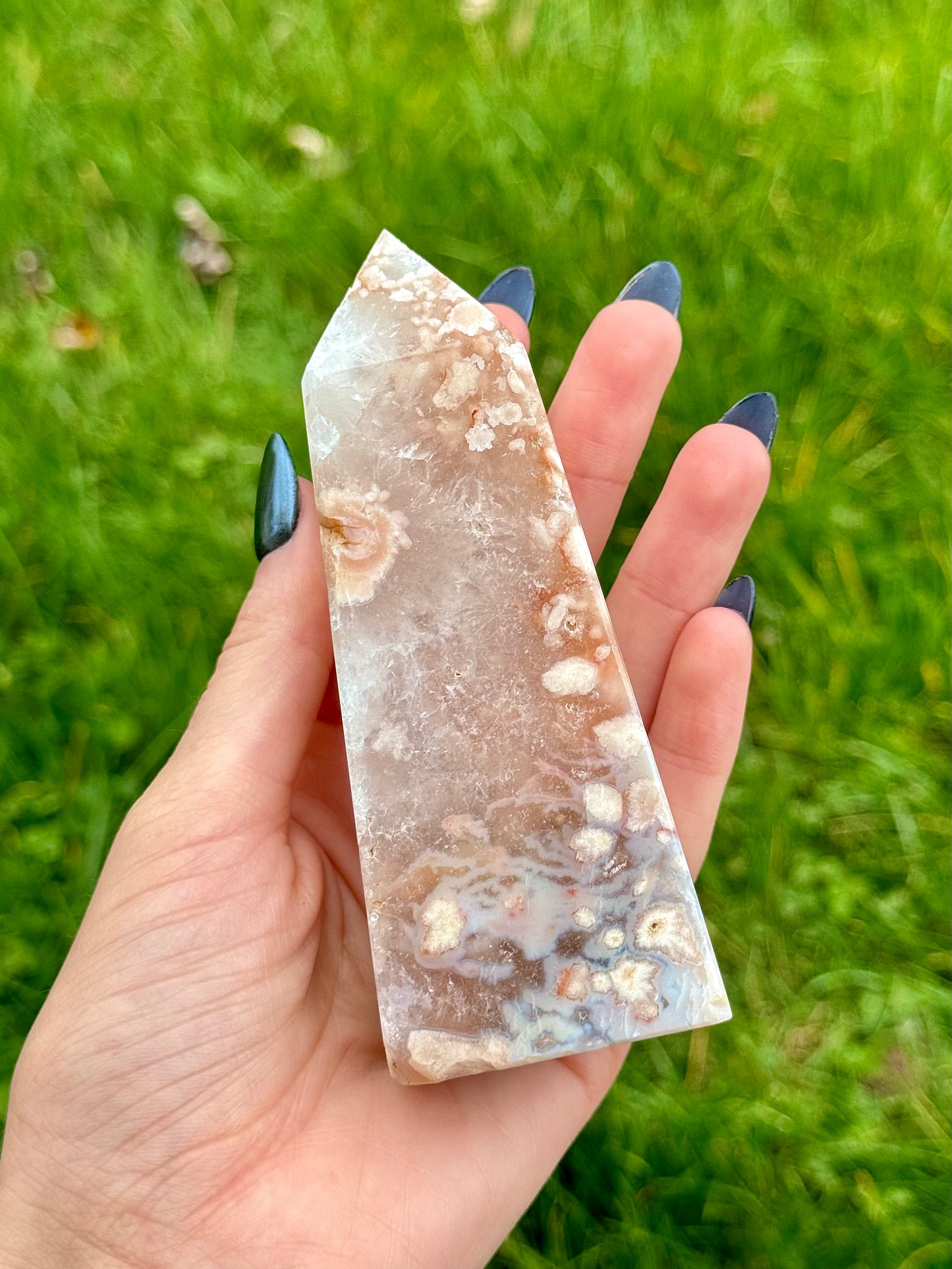 Flower Agate Towers - You Choose