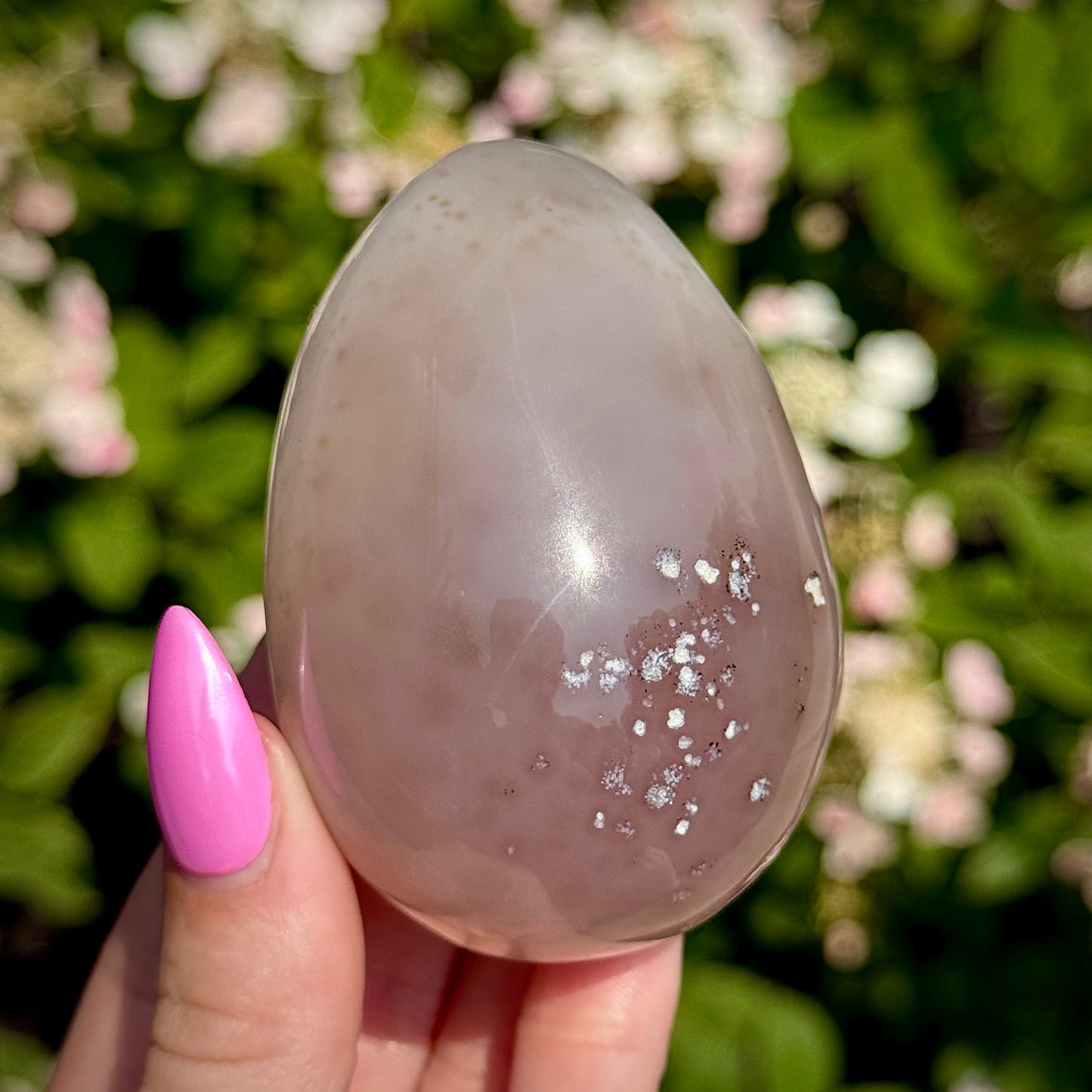 Druzy Agate Egg