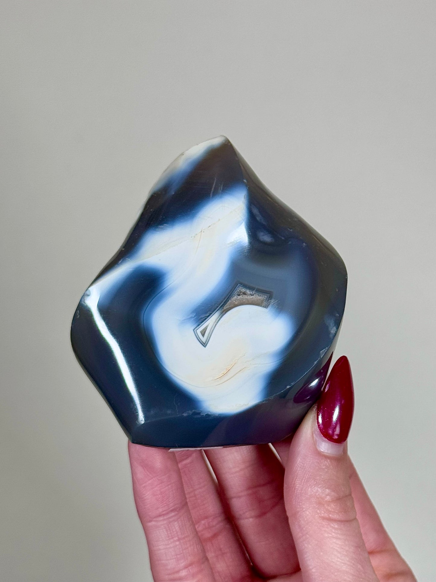 Orca Agate Flames - You Choose