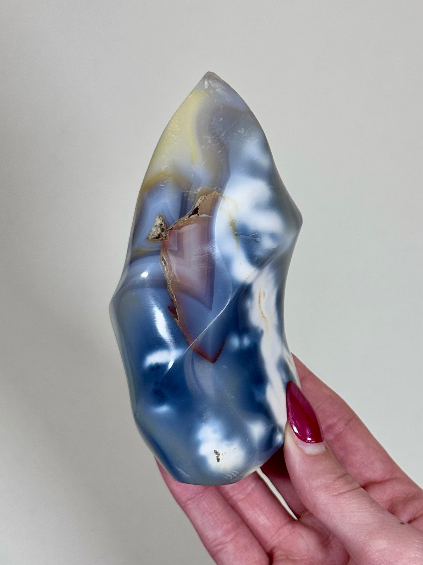 Orca Agate Flames - You Choose