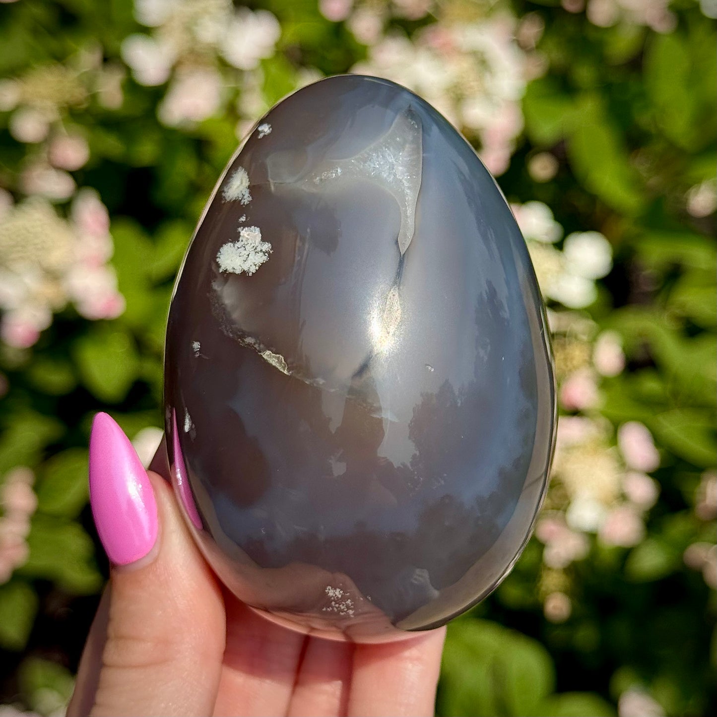 Druzy Agate Egg