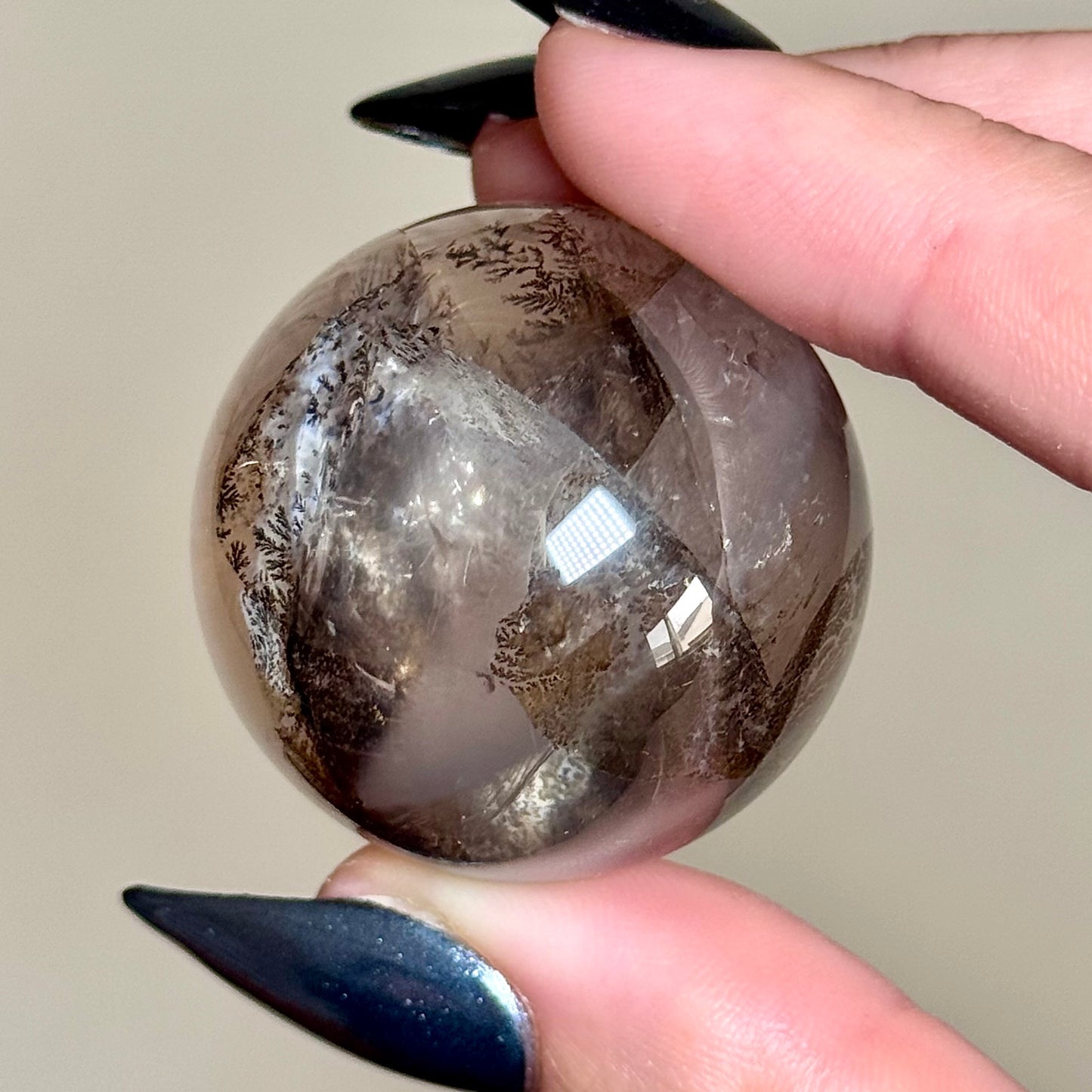 Dendritic Quartz Sphere