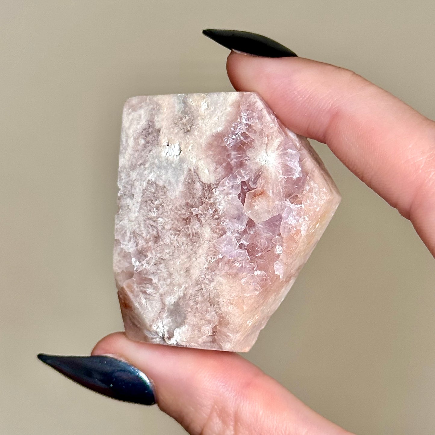 Pink Flower Agate Freeforms - You Choose