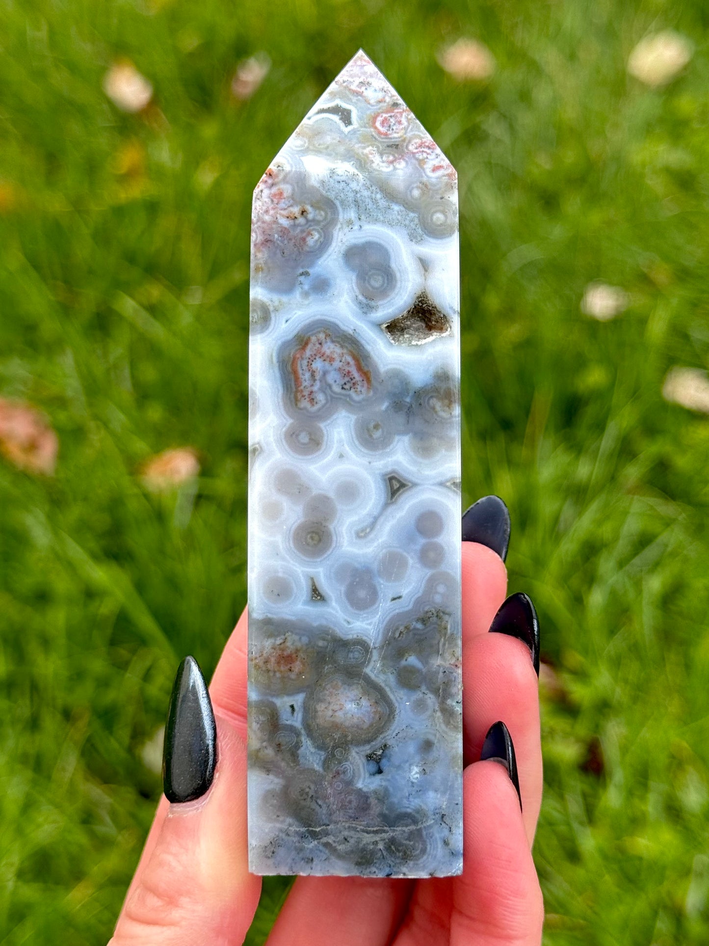 Orbicular Sea Jasper Towers - You Choose