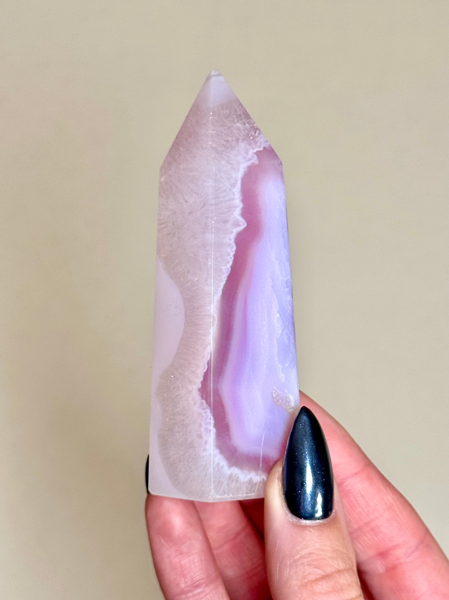 Pink Jelly Agate Towers - You Choose