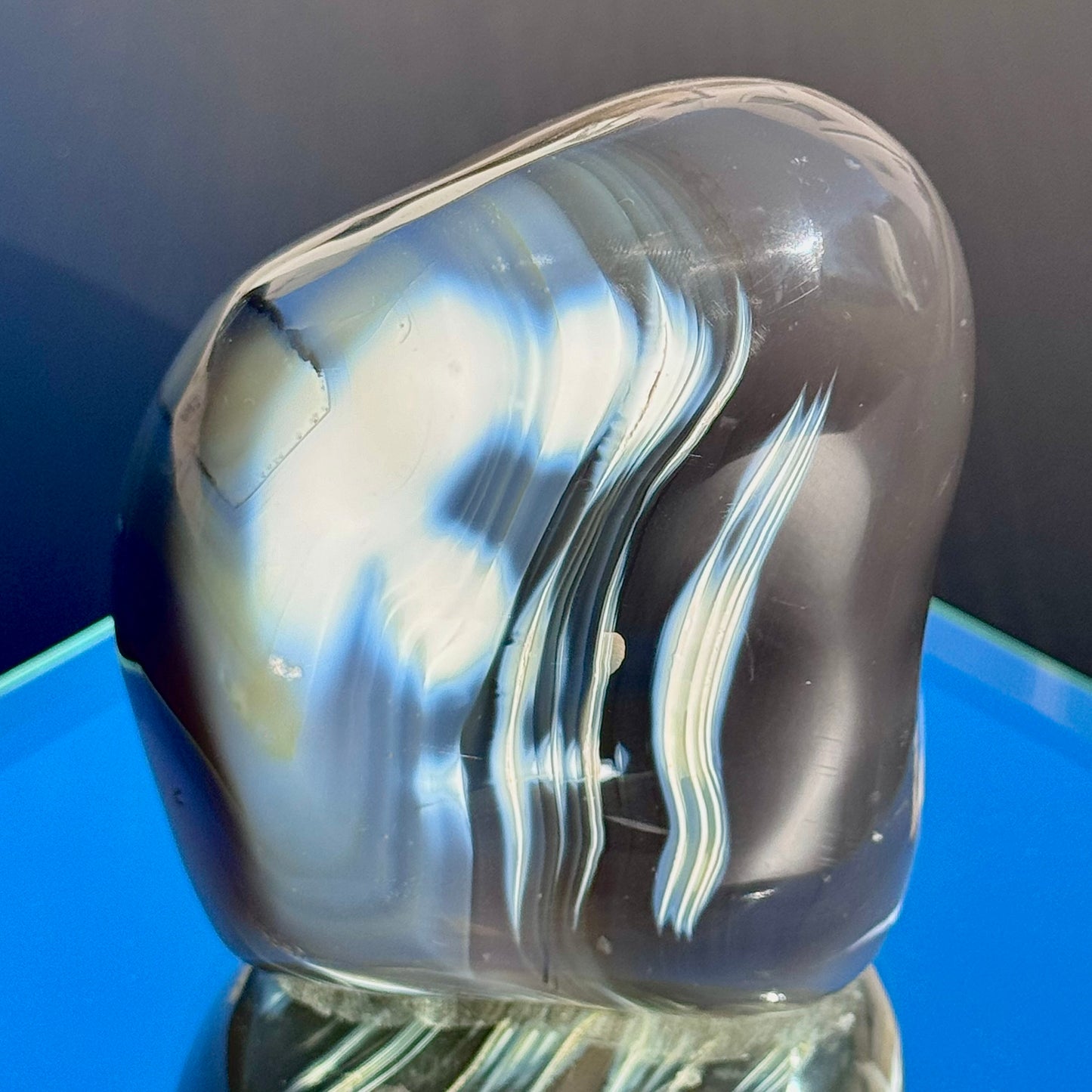 Large Orca Agate Freeform