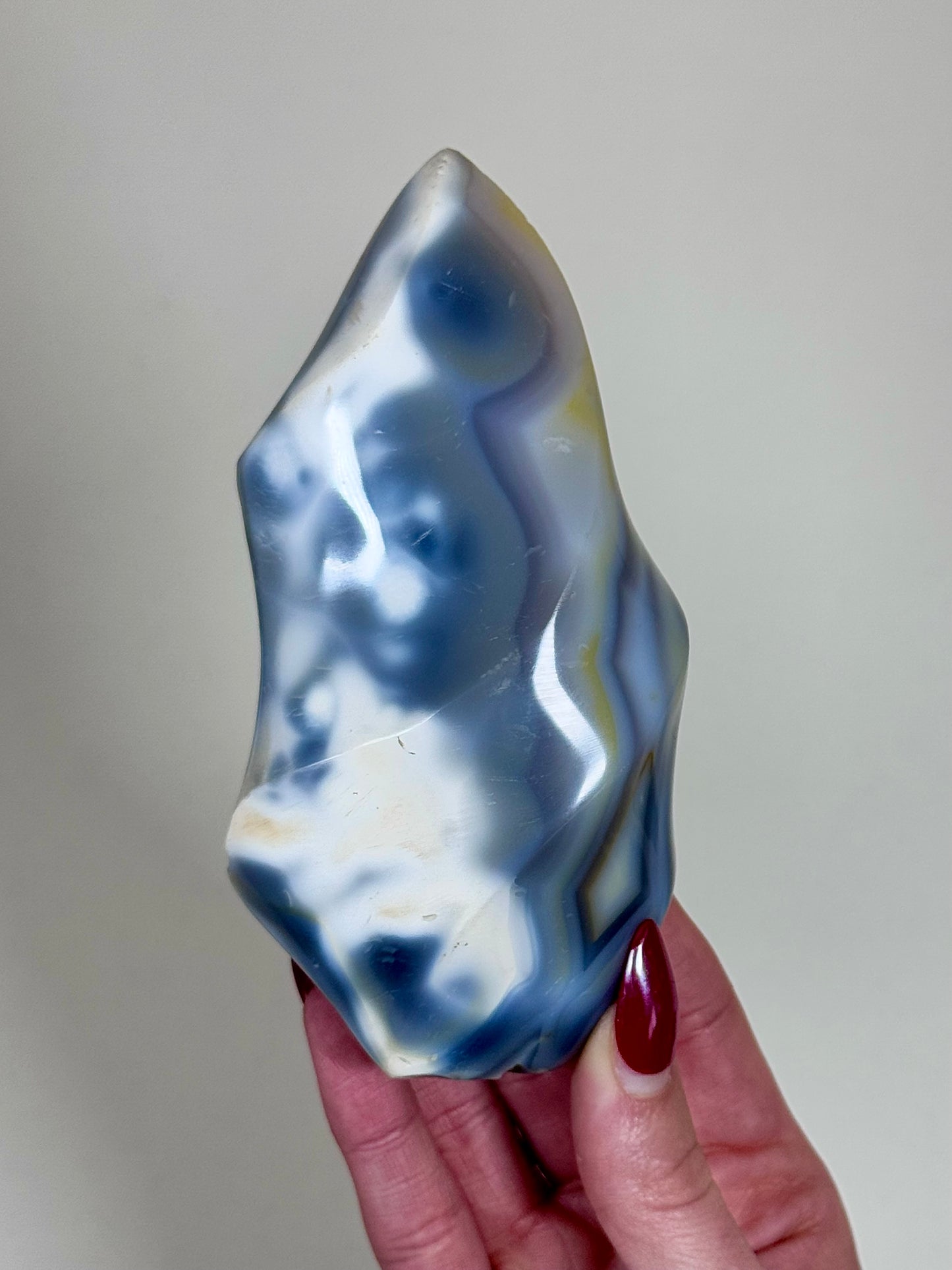 Orca Agate Flames - You Choose