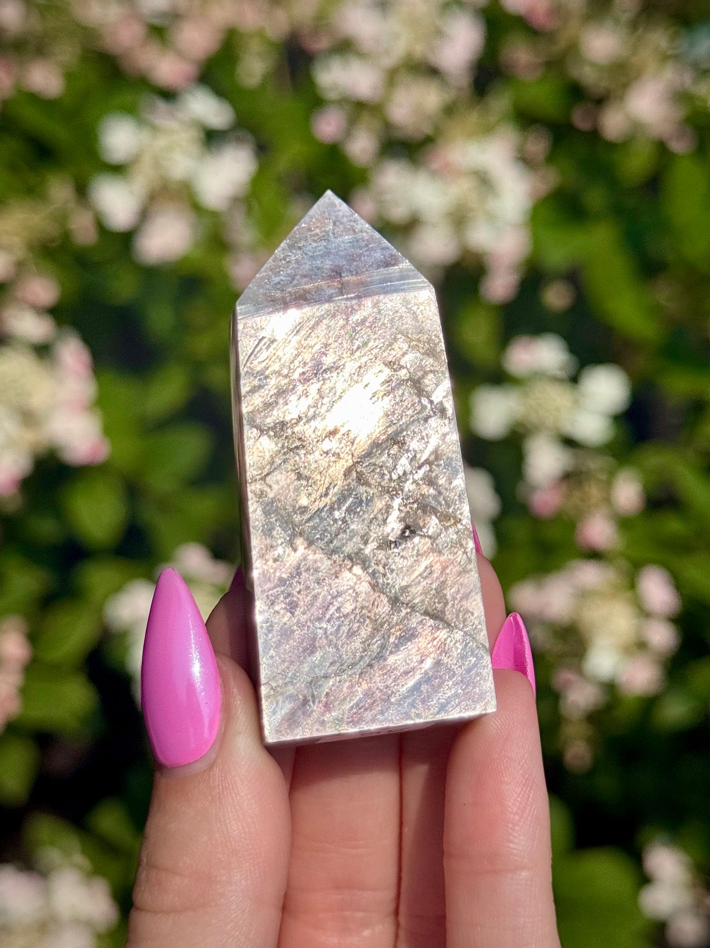 Gem Lepidolite Towers - You Choose