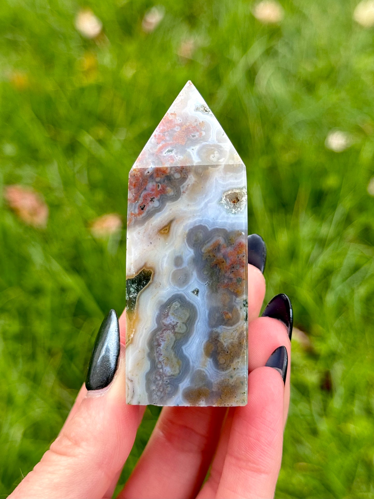 Orbicular Sea Jasper Towers - You Choose