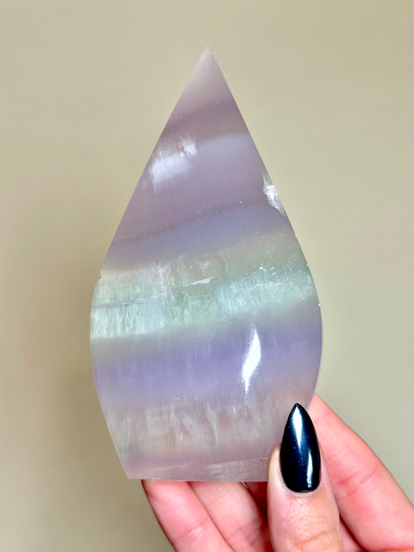 Lavender Fluorite Flames - You Choose