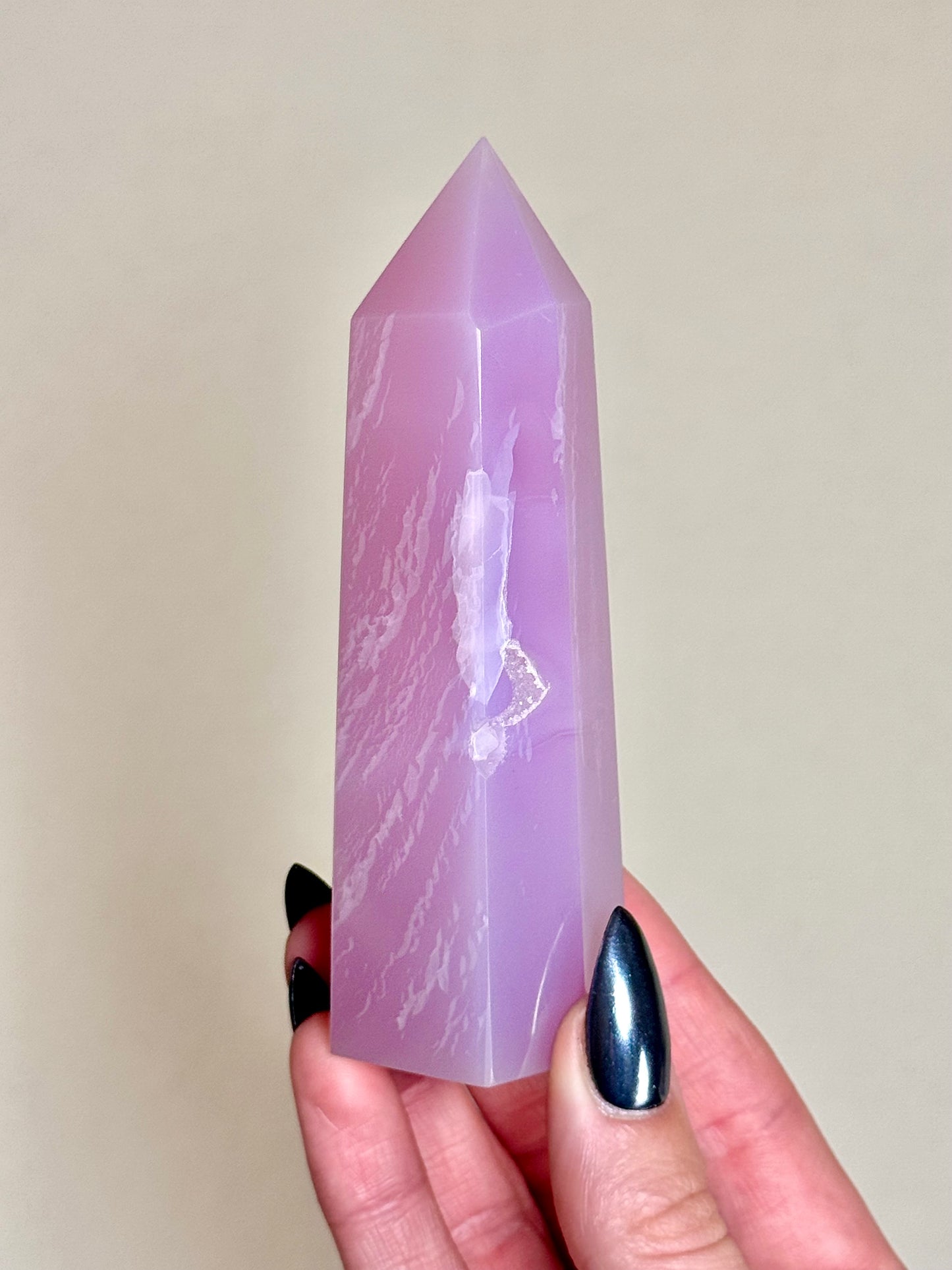 Pink Jelly Agate Towers - You Choose