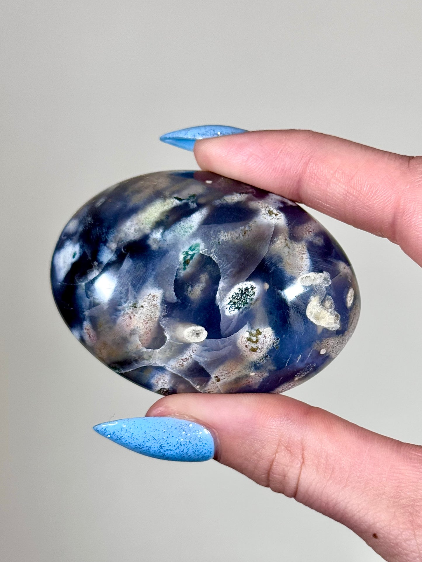 Sea Jasper Palm Stones - You Choose