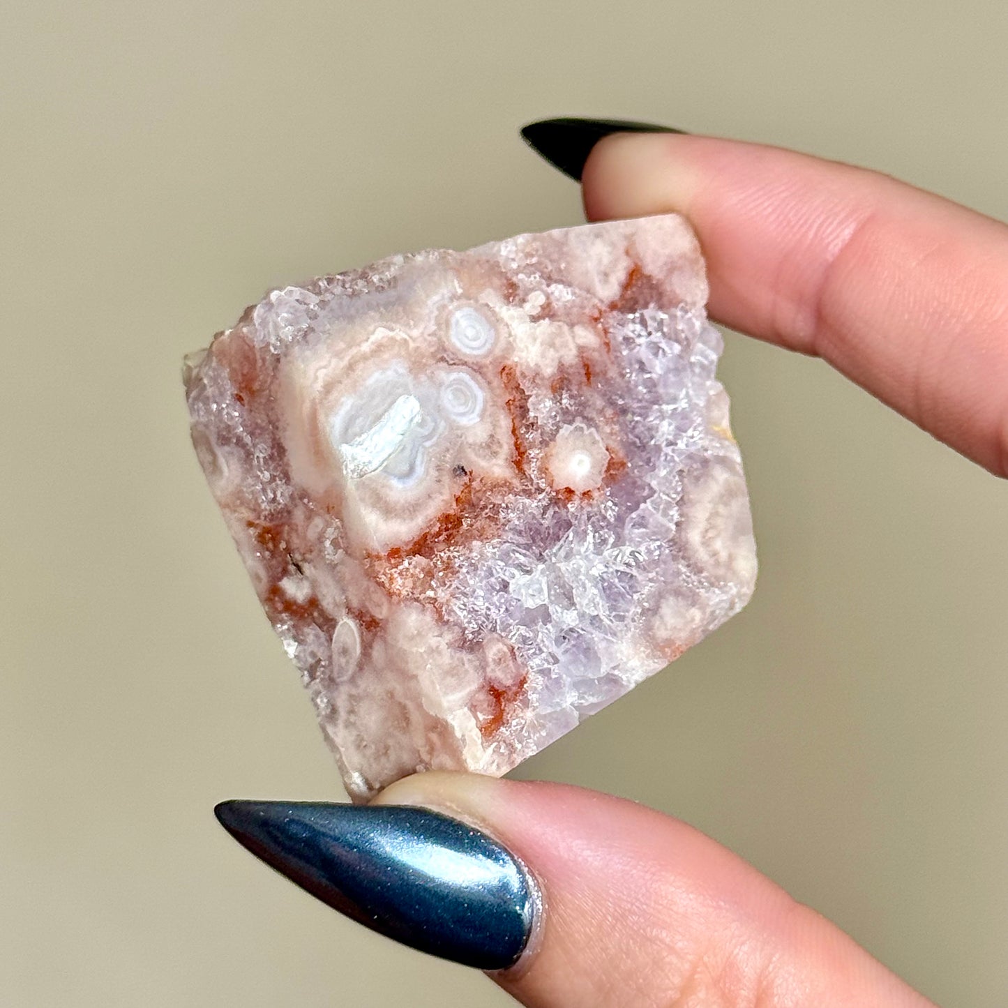 Pink Flower Agate Freeforms - You Choose
