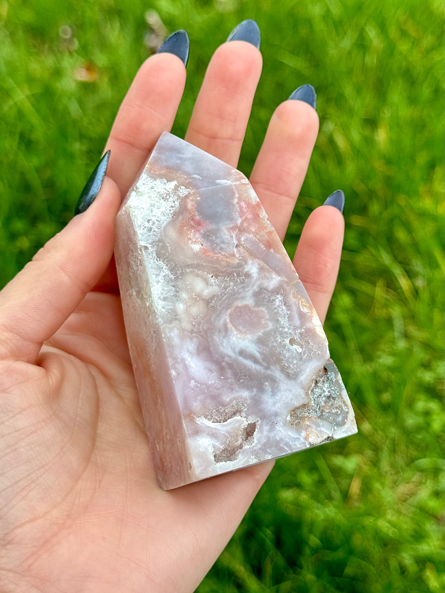 Flower Agate Towers - You Choose