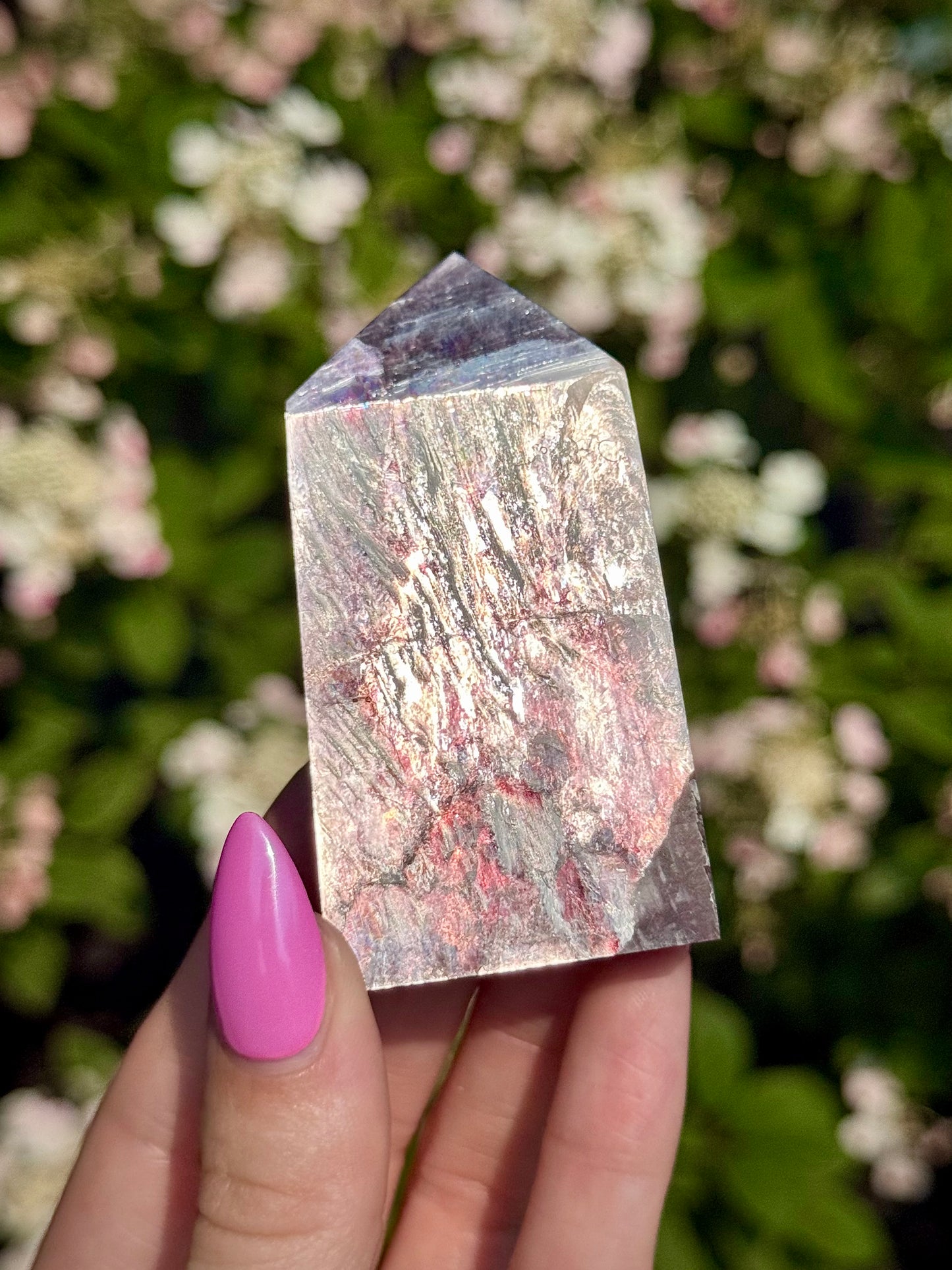 Gem Lepidolite Towers - You Choose