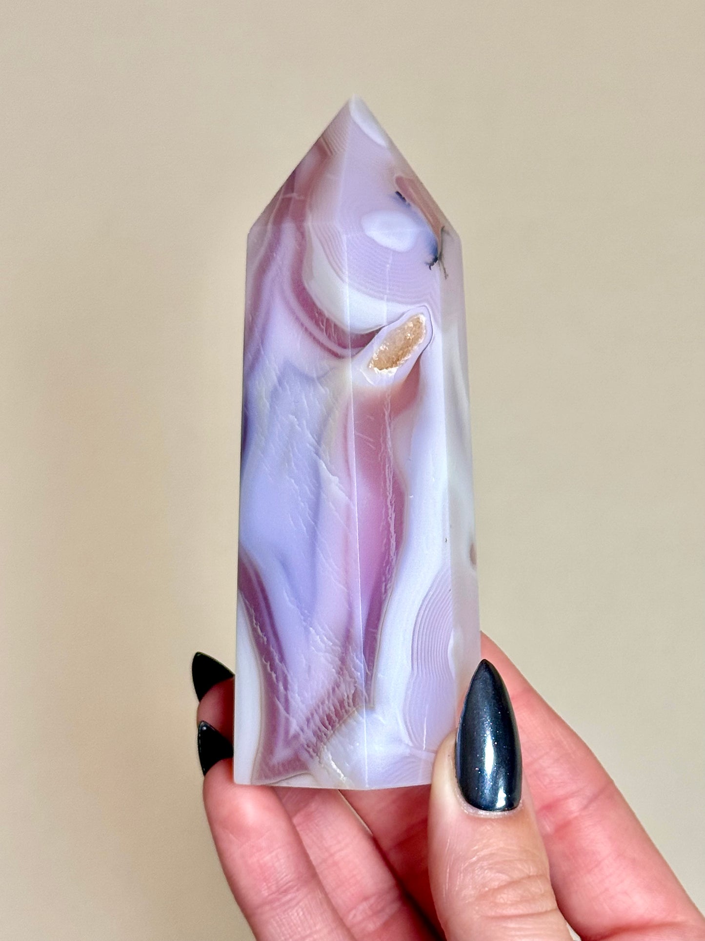 Pink Jelly Agate Towers - You Choose