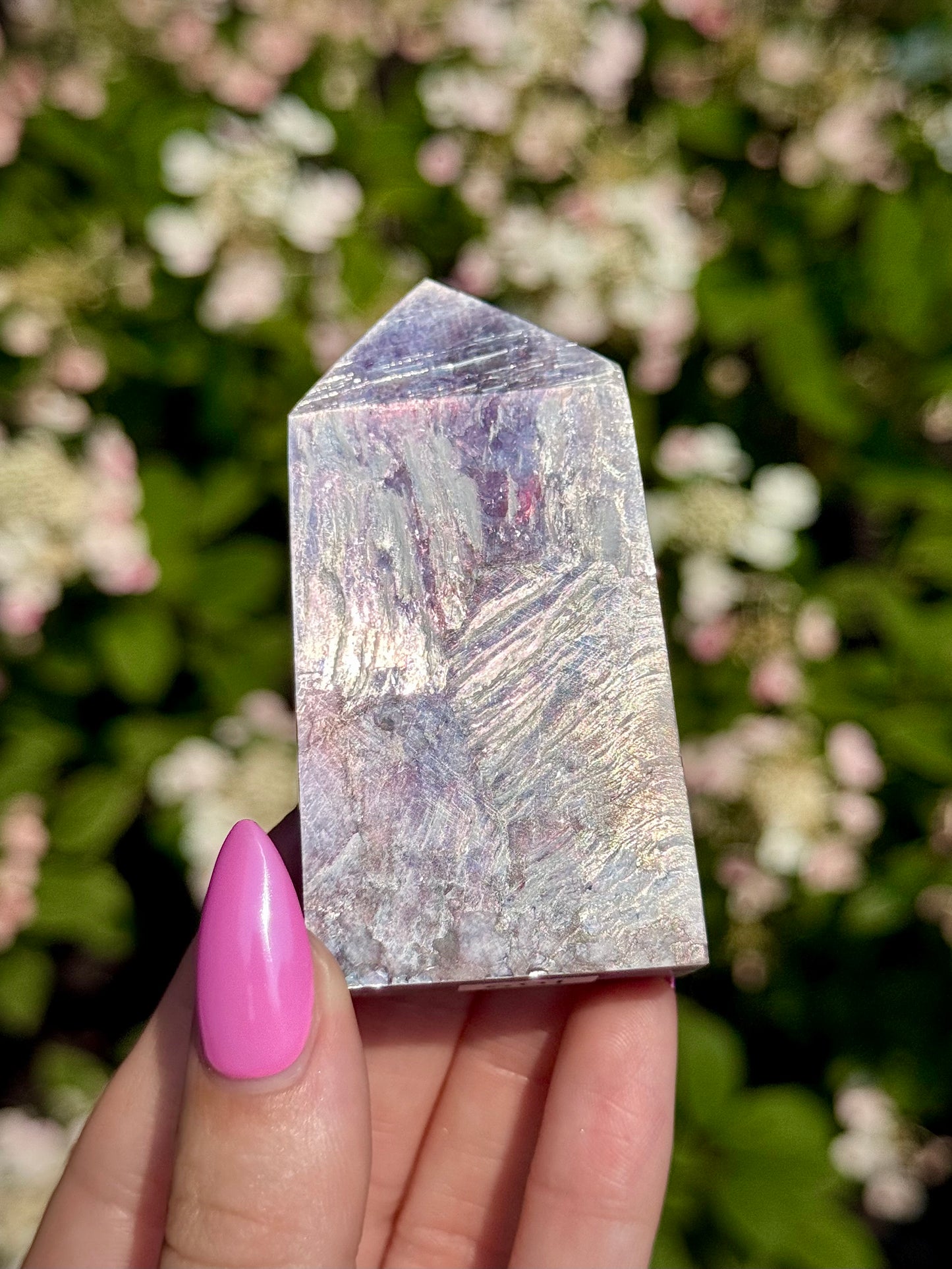 Gem Lepidolite Towers - You Choose