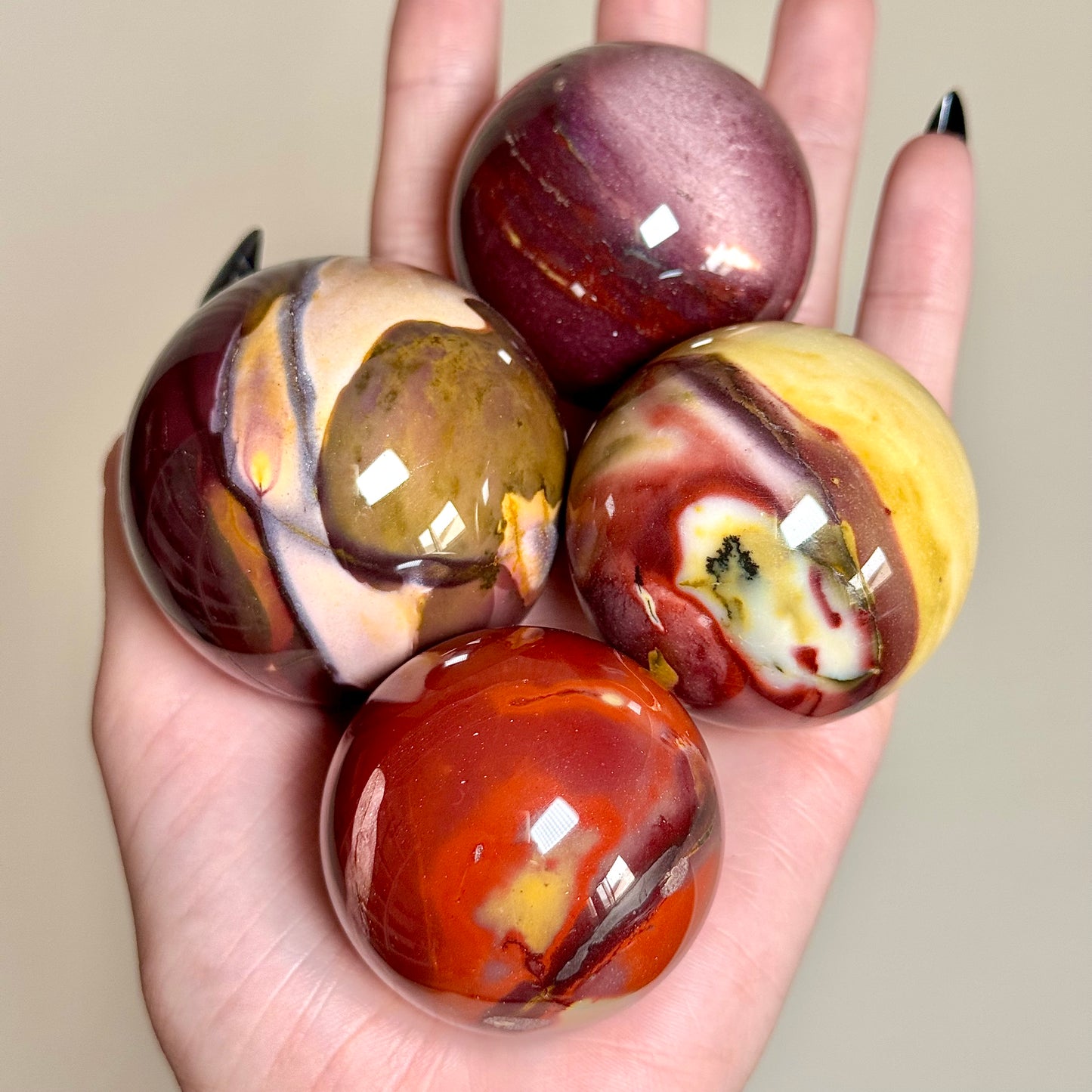 Mookaite Jasper Spheres - You Choose