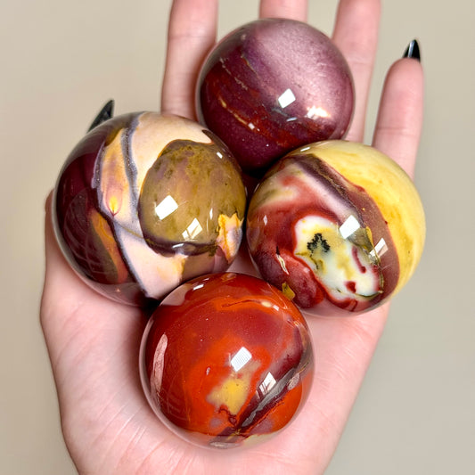 Mookaite Jasper Spheres - You Choose