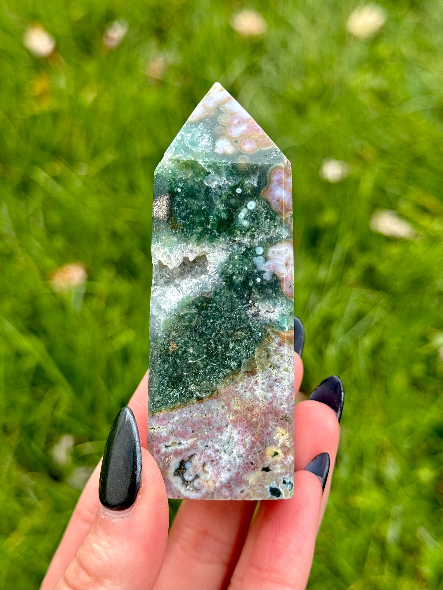 Orbicular Sea Jasper Towers - You Choose