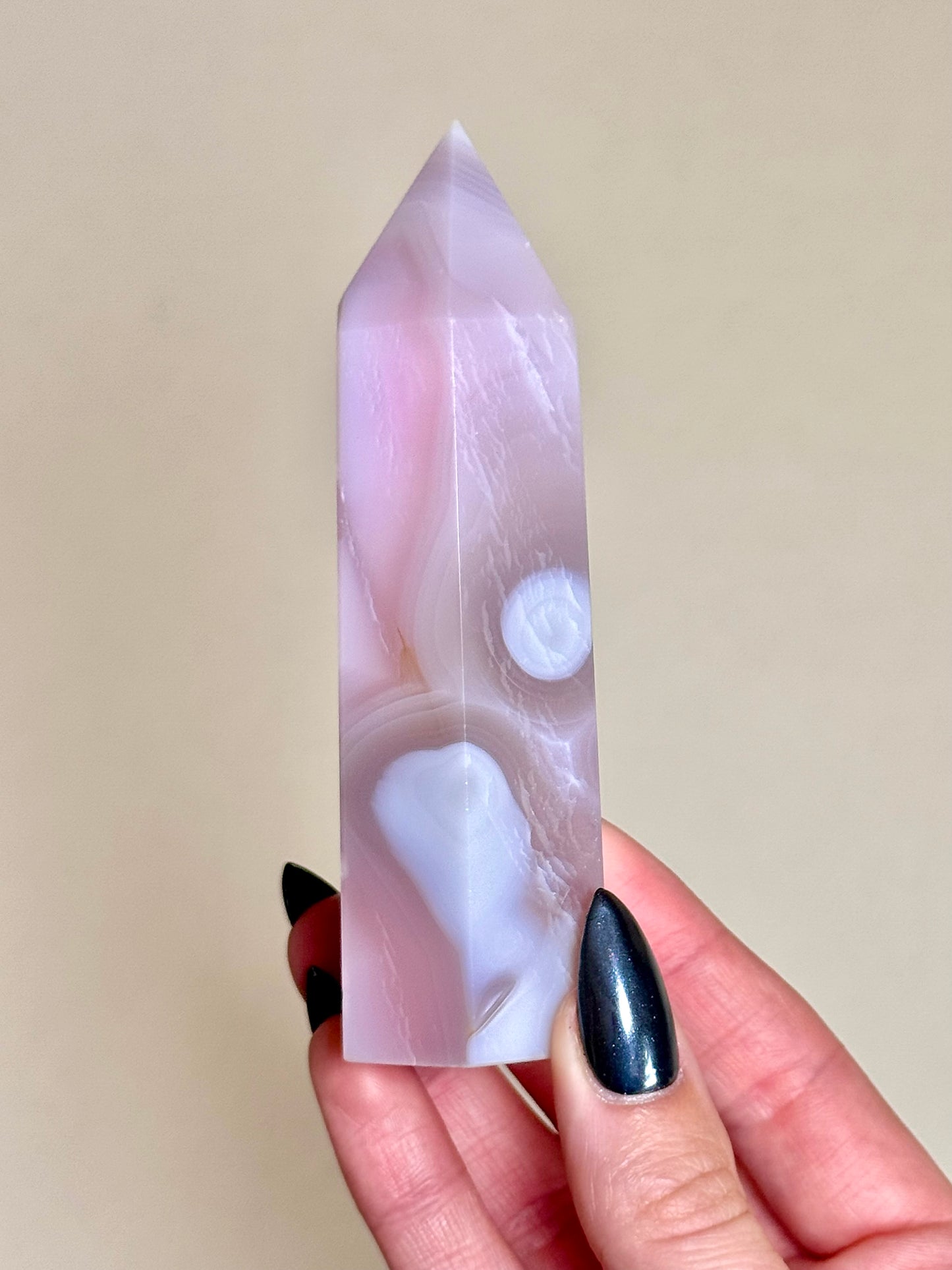 Pink Jelly Agate Towers - You Choose