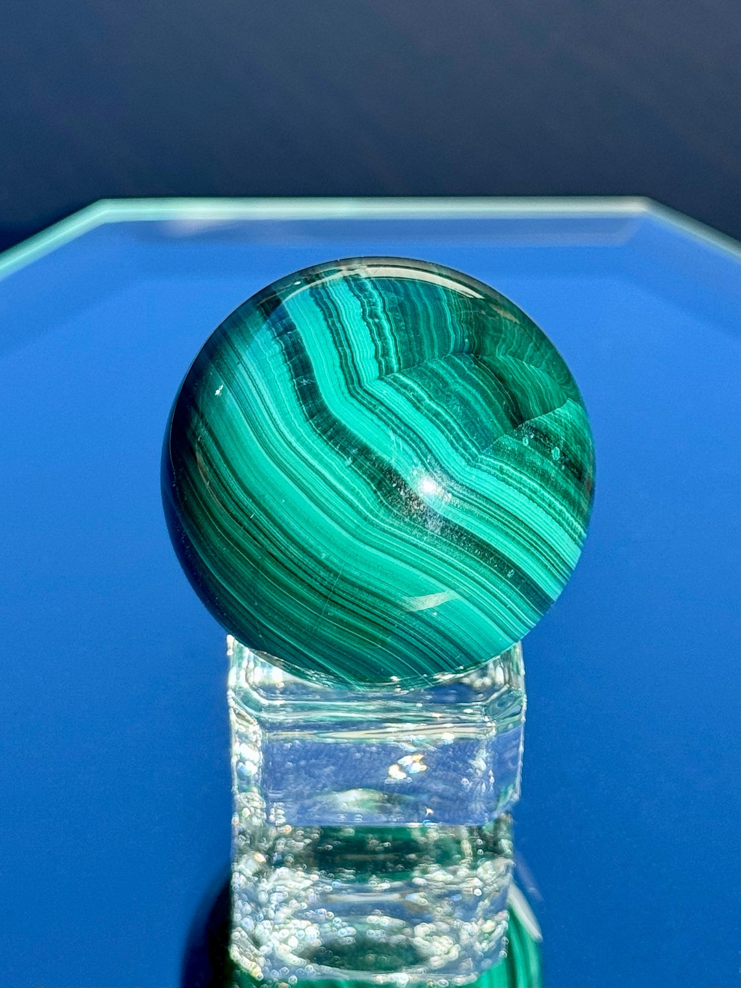 Malachite Spheres - You Choose