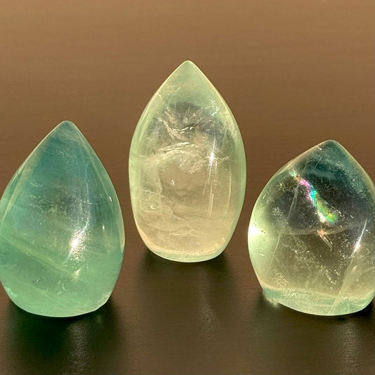 Green Fluorite Flames - You Choose