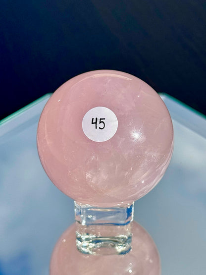 Rose Quartz Spheres - You Choose