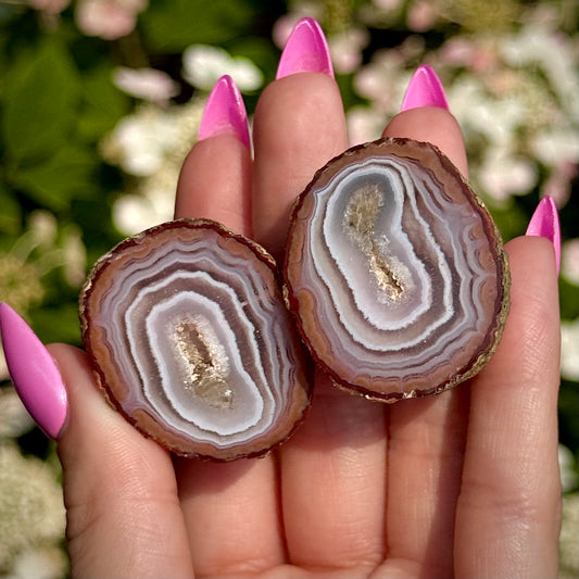 Zhanguo Agate Pair